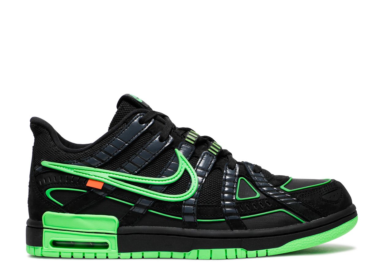 Air Rubber Dunk Off-White Green Strike