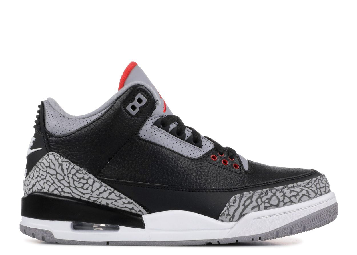 Air Jordan 3 Retro Black Cement GS