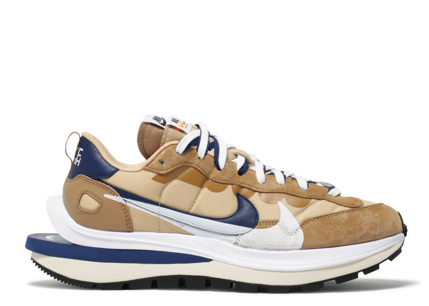 Nike Vaporwaffle Sacai Tan Navy