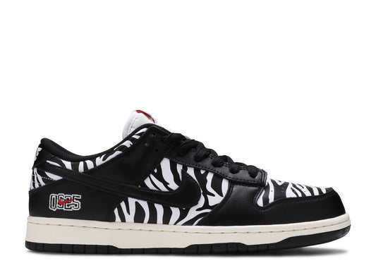 SB Dunk Low OG QS Quartersnacks Zebra