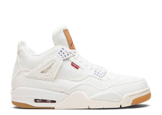 Air Jordan 4 Retro Levi's White